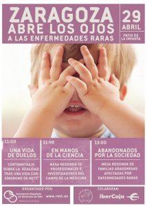 Zaragoza abre los ojos a las Enfermedades Raras (Asociación Síndrome de Rett)