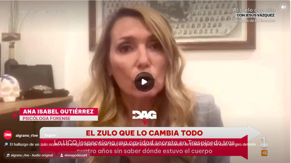 Nuevos detalles del zulo que reabre el caso Esther López